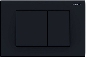 KDI-0000012 (001D) Панель смыва Черная матовая (клавиши квадрат) 500_191_3226434